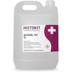 Alcohol etílico 70° 5 litros